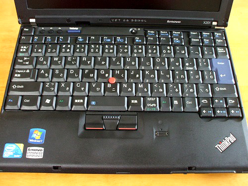 X201のキーボード