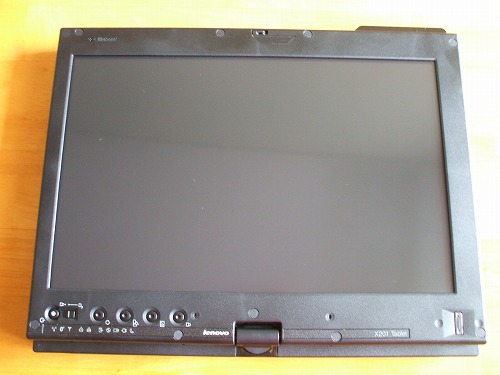 タブレットスタイル時のX201 tablet