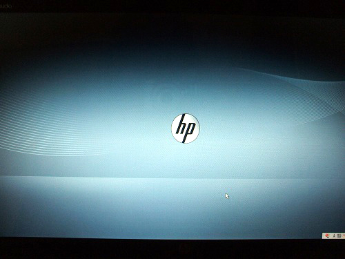 HP ロゴ画面