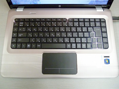 dv6-4000 Premiumのキーボード