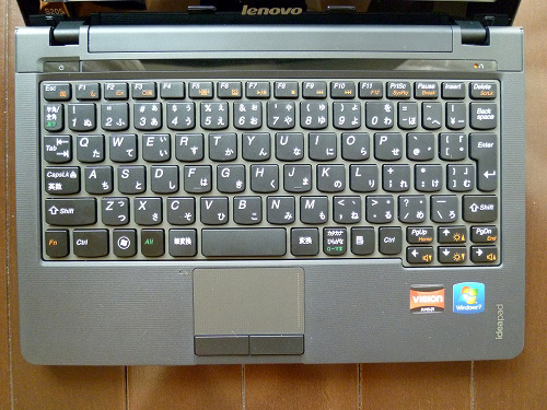 S205のキーボード
