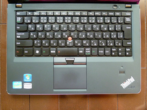 Edge E220sのキーボード