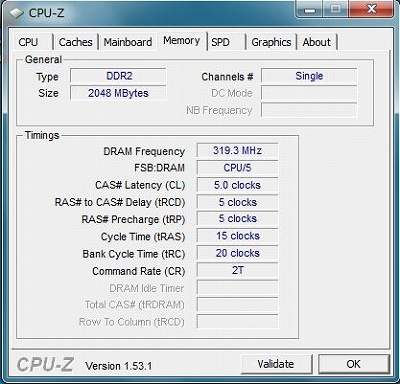 Edge 13”　CPU-Zメモリ