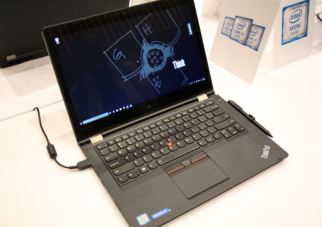 ThinkPad P40 Yoga の特徴・簡易レビュー （360度画面が回転する2in1