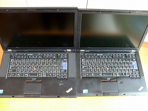T410とT510のキーボード比較