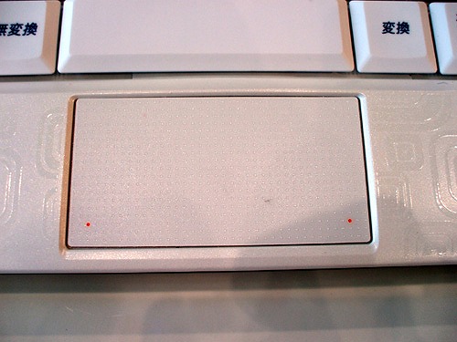 IdeaPad S10-3tのタッチパッド