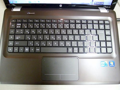dv6iのキーボード