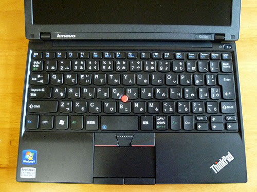X100eのキーボード