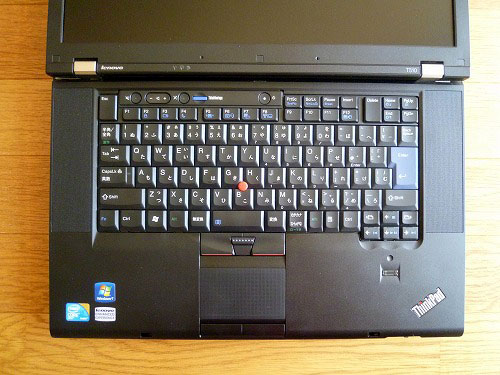Thinkpad T510のキーボード